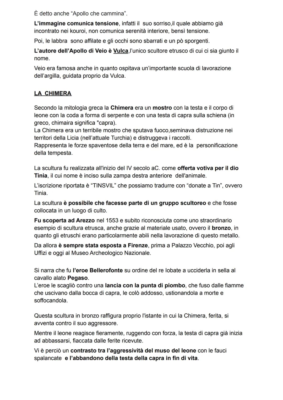 
<p>L'origine degli Etruschi rimane tuttora incerta, anche se molti studiosi li ritengono un popolo originario dell'Italia centrale. La loro