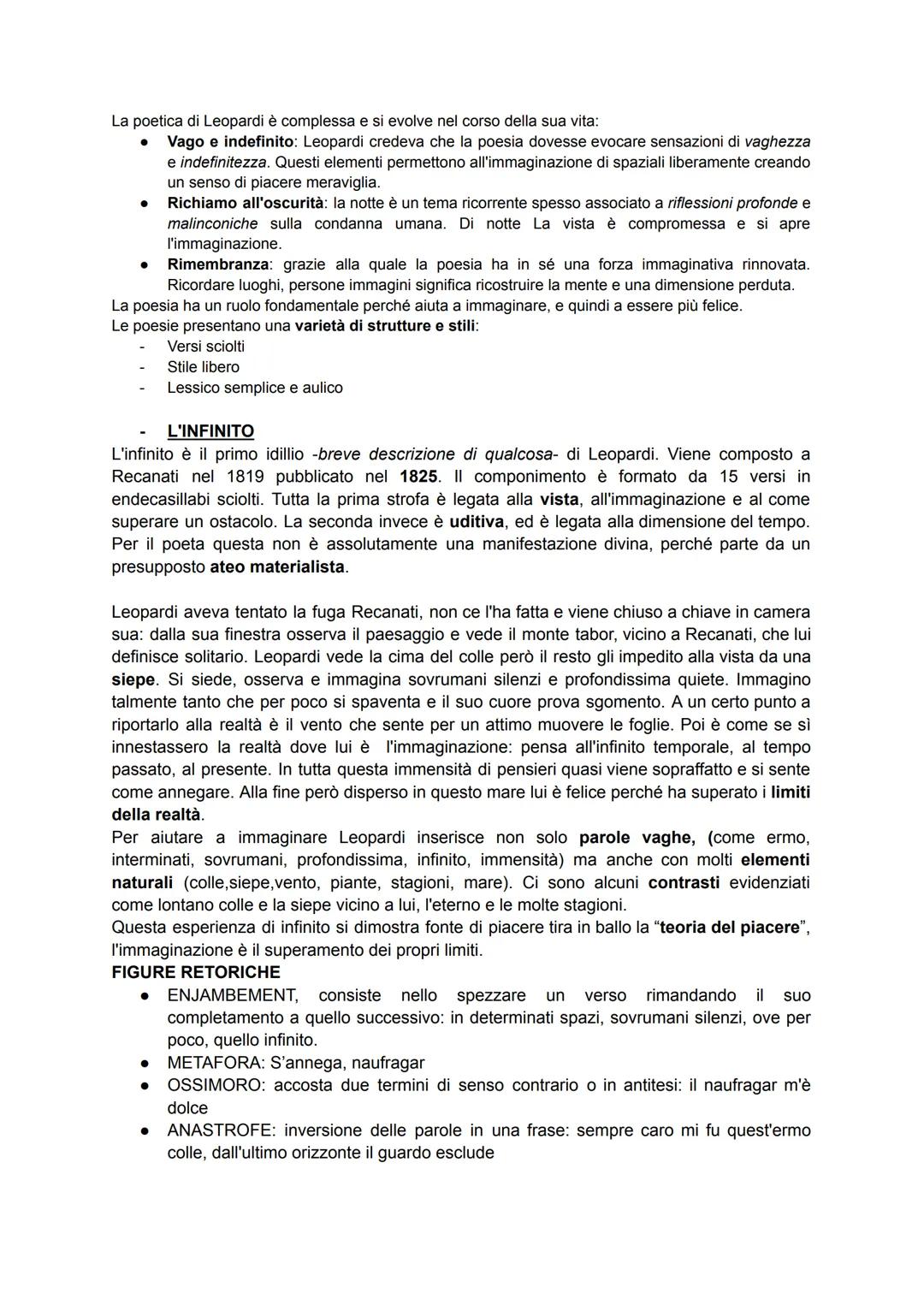 GIACOMO LEOPARDI
LA VITA
Giacomo Leopardi nacque a Recanati (nelle Marche, territorio dello stato della chiesa) nel 1798.
Proveniente da una