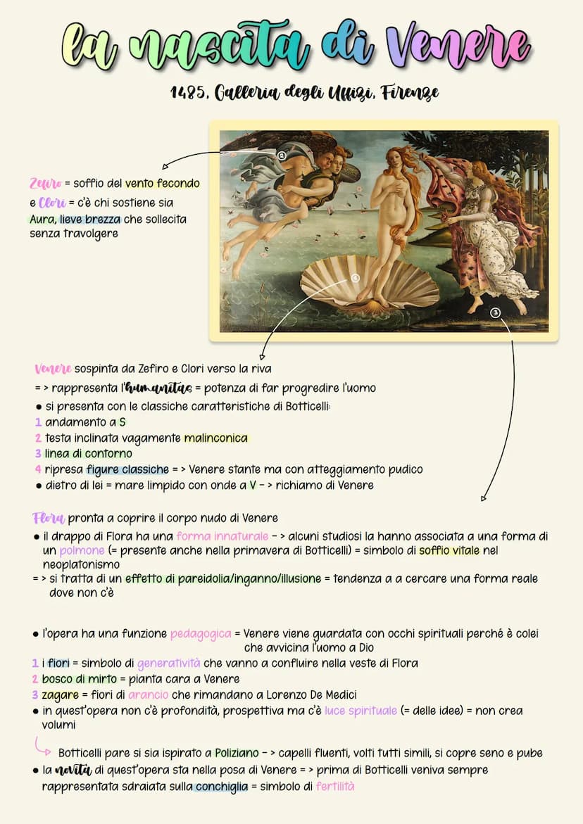 Hofficetti
• inventore della bellezza ideale > si tratta di una bellezza
mentale
Sandro
• fu un artista molto apprezzato che ebbe fortuna im