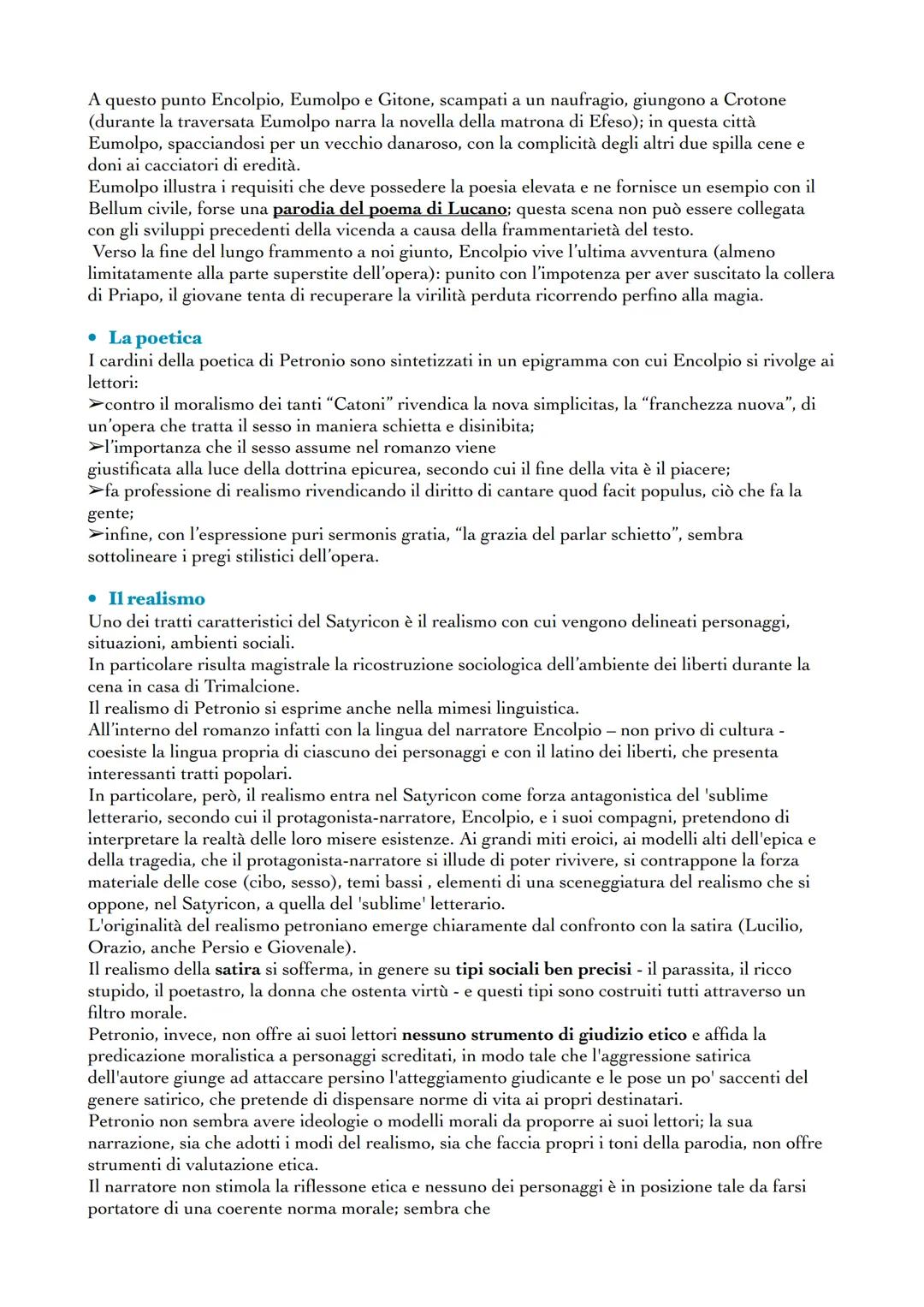 # Petronio

Sotto il nome di Petronio, l'antichità ci ha trasmesso uno dei massimi capolavori della per il
romanzo narrativa mondiale, comun
