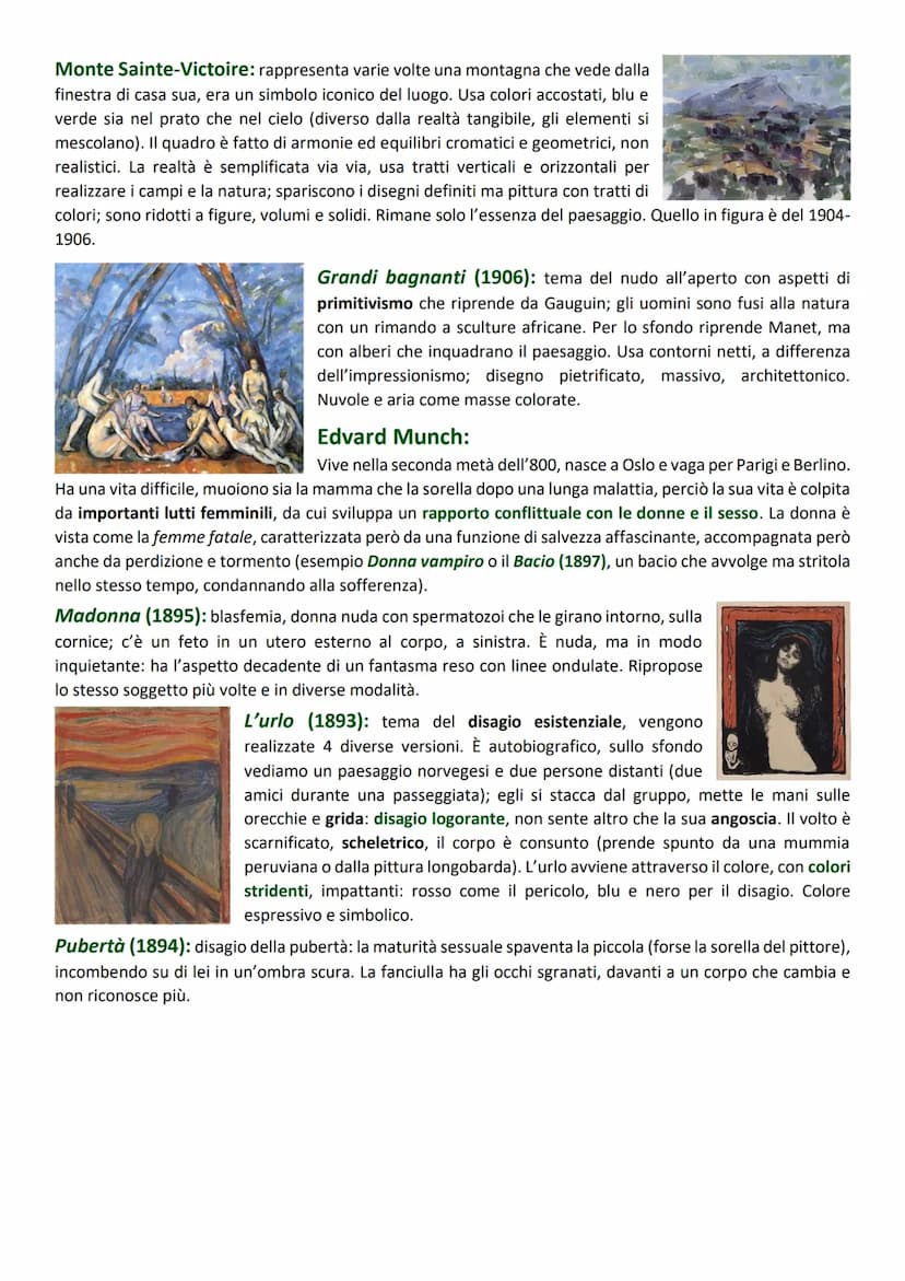 Realismo
Si sviluppa negli ultimi anni '40 dell'Ottocento; ufficialmente nel 1855, anno in cui Courbet pubblica un
opuscolo in cui espone in