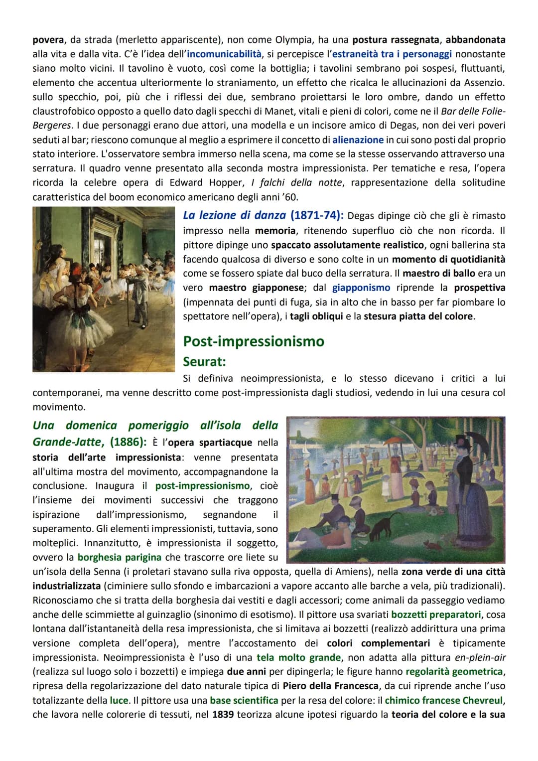 Realismo
Si sviluppa negli ultimi anni '40 dell'Ottocento; ufficialmente nel 1855, anno in cui Courbet pubblica un
opuscolo in cui espone in