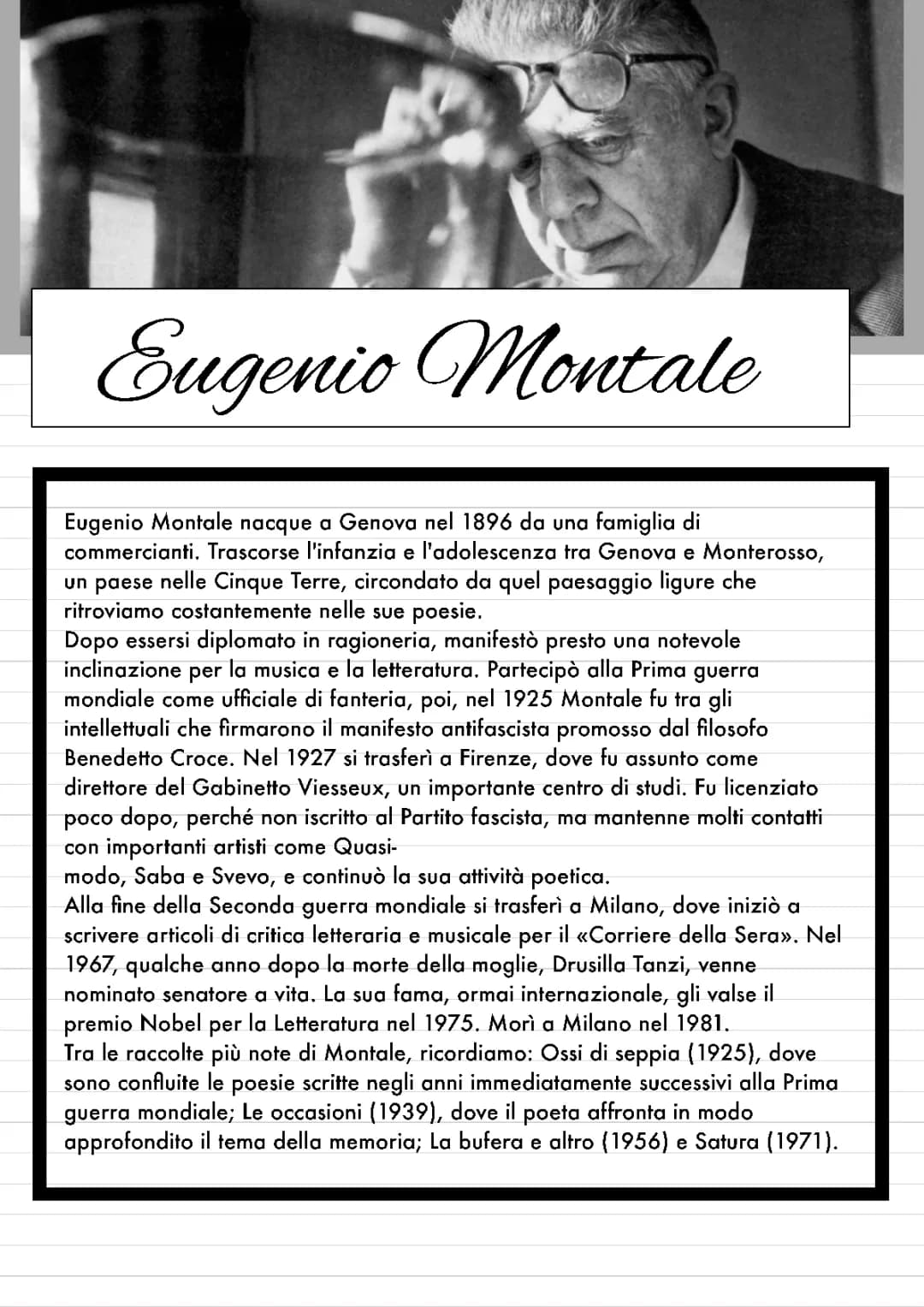 Eugenio Montale