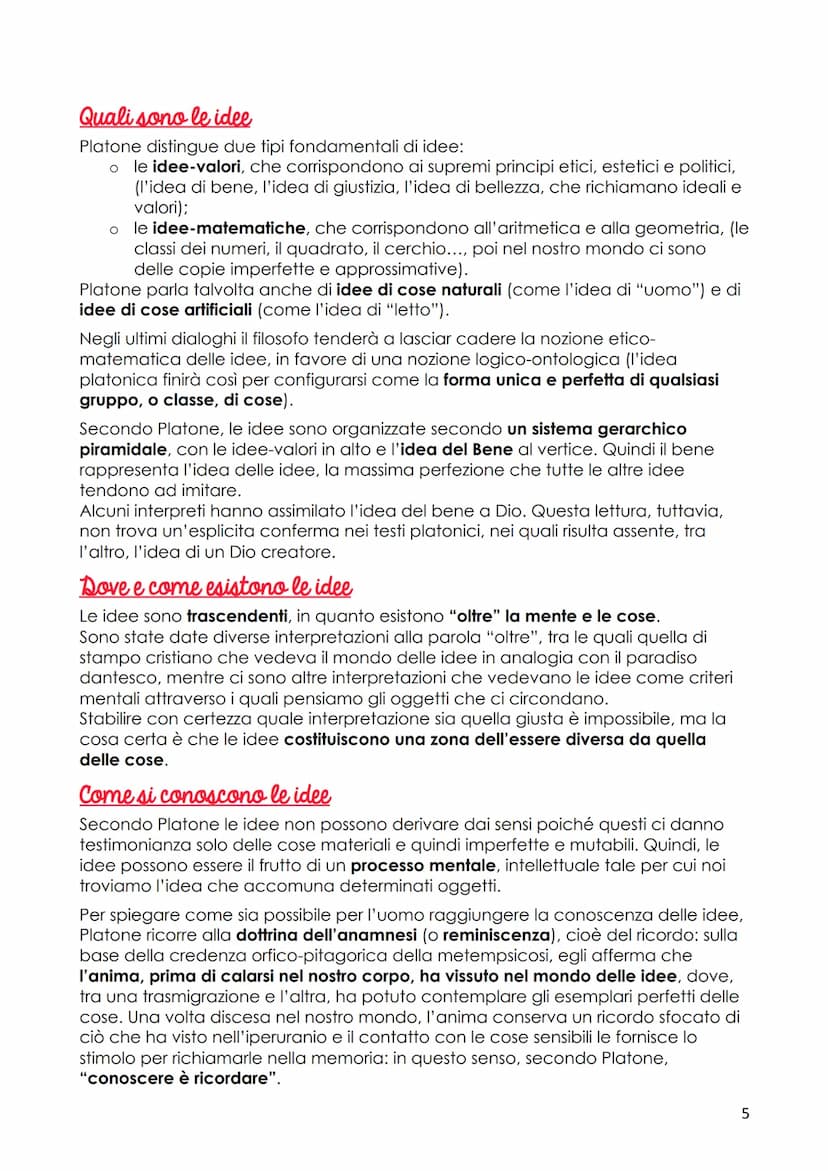 platone
1. La vita
Le prime esperienze politiche
Platone nacque ad Atene nel 427 a.C. da una famiglia aristocratica. Secondo la
testimonianz