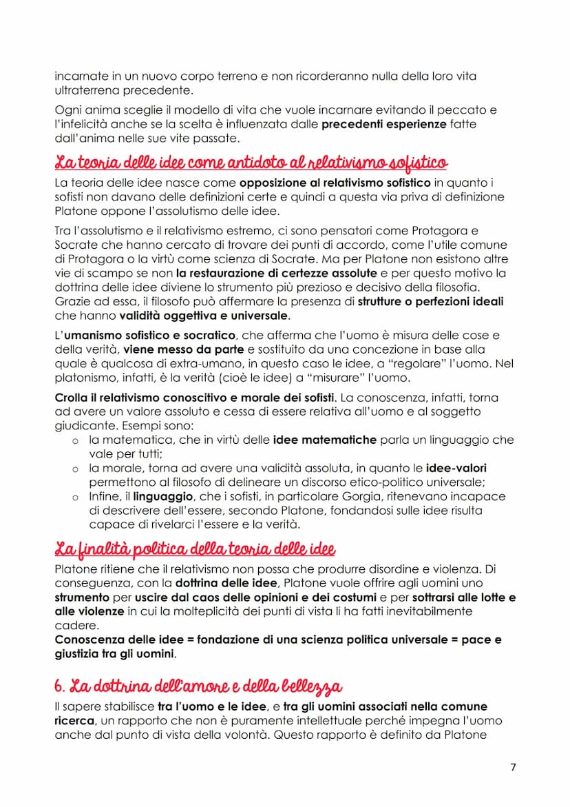 platone
1. La vita
Le prime esperienze politiche
Platone nacque ad Atene nel 427 a.C. da una famiglia aristocratica. Secondo la
testimonianz