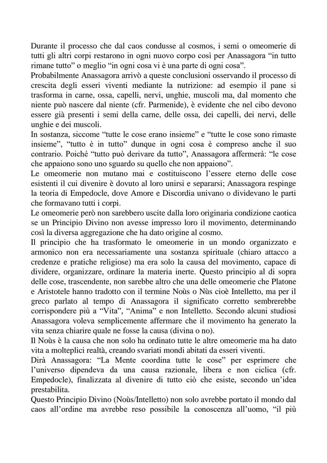 I FISICI PLURALISTI E GLI ATOMISTI
La tradizione filosofica denomina "fisici pluralisti" quei pensatori che a partire dal V
secolo a.C., ric