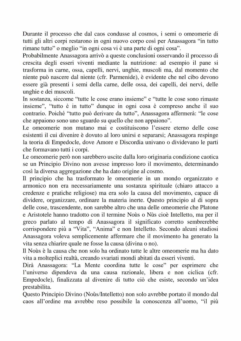 I FISICI PLURALISTI E GLI ATOMISTI
La tradizione filosofica denomina "fisici pluralisti" quei pensatori che a partire dal V
secolo a.C., ric