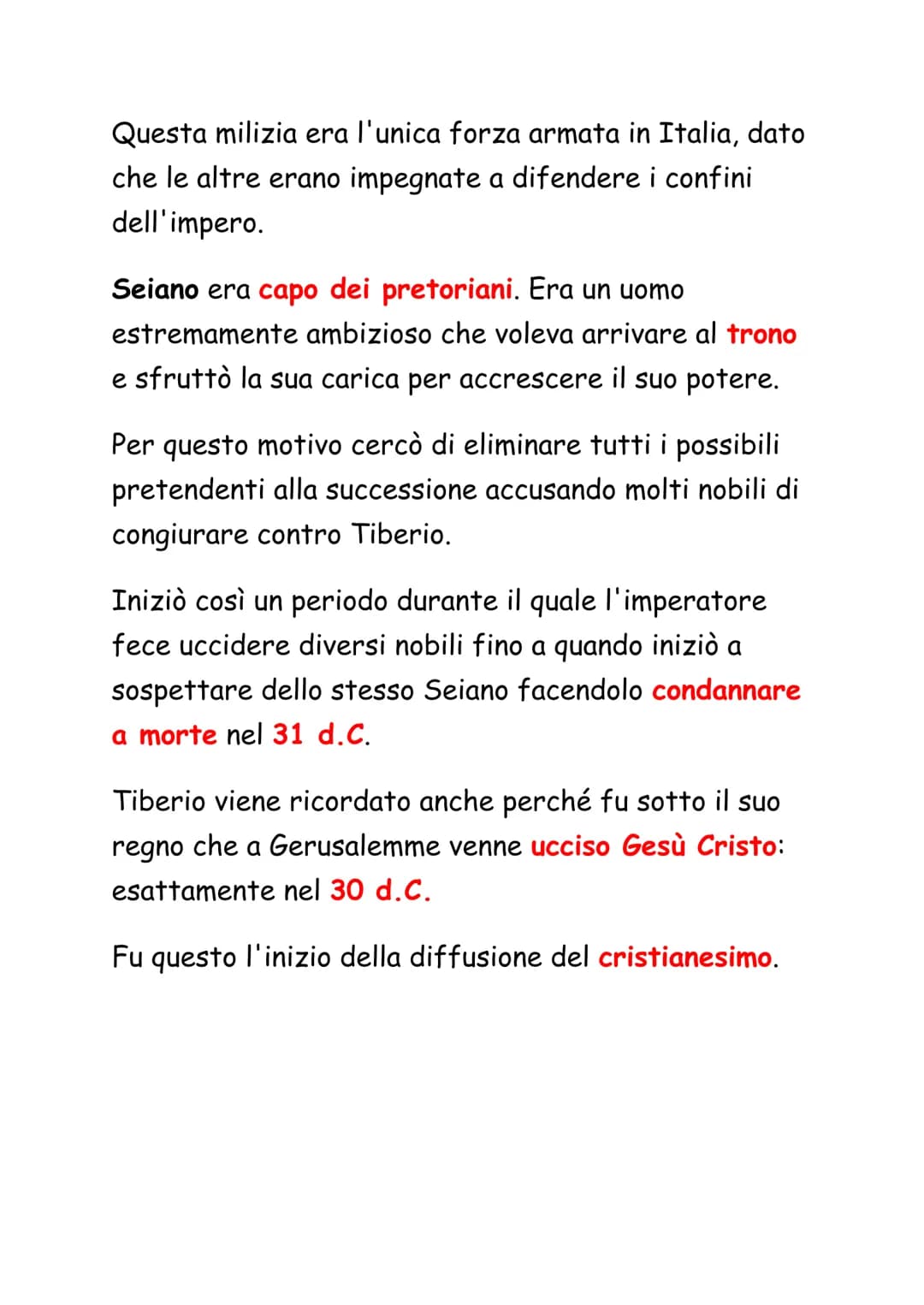 La Dinastia Giulio-Claudia
Dopo la morte di Augusto, avvenuta il 14 d.C., la
situazione delle province e dell'Italia era molto
diversa rispe