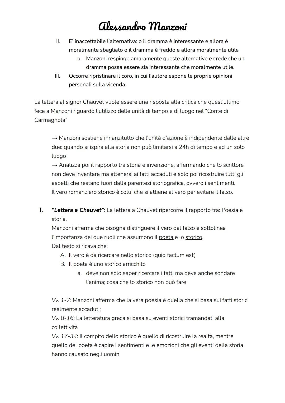 Biografia dell'autore:
I. Manzoni nasce a Milano nel 1785 in un ambiente già pieno di
letteratura: è il nipote di Cesare Beccaria. Fra il 17