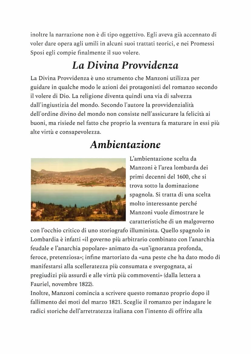 I promessi sposi sono il
primo romanzo della
letteratura italiana. Un lavoro
di ben ventuno anni servì a
Manzoni per terminare il suo
capola