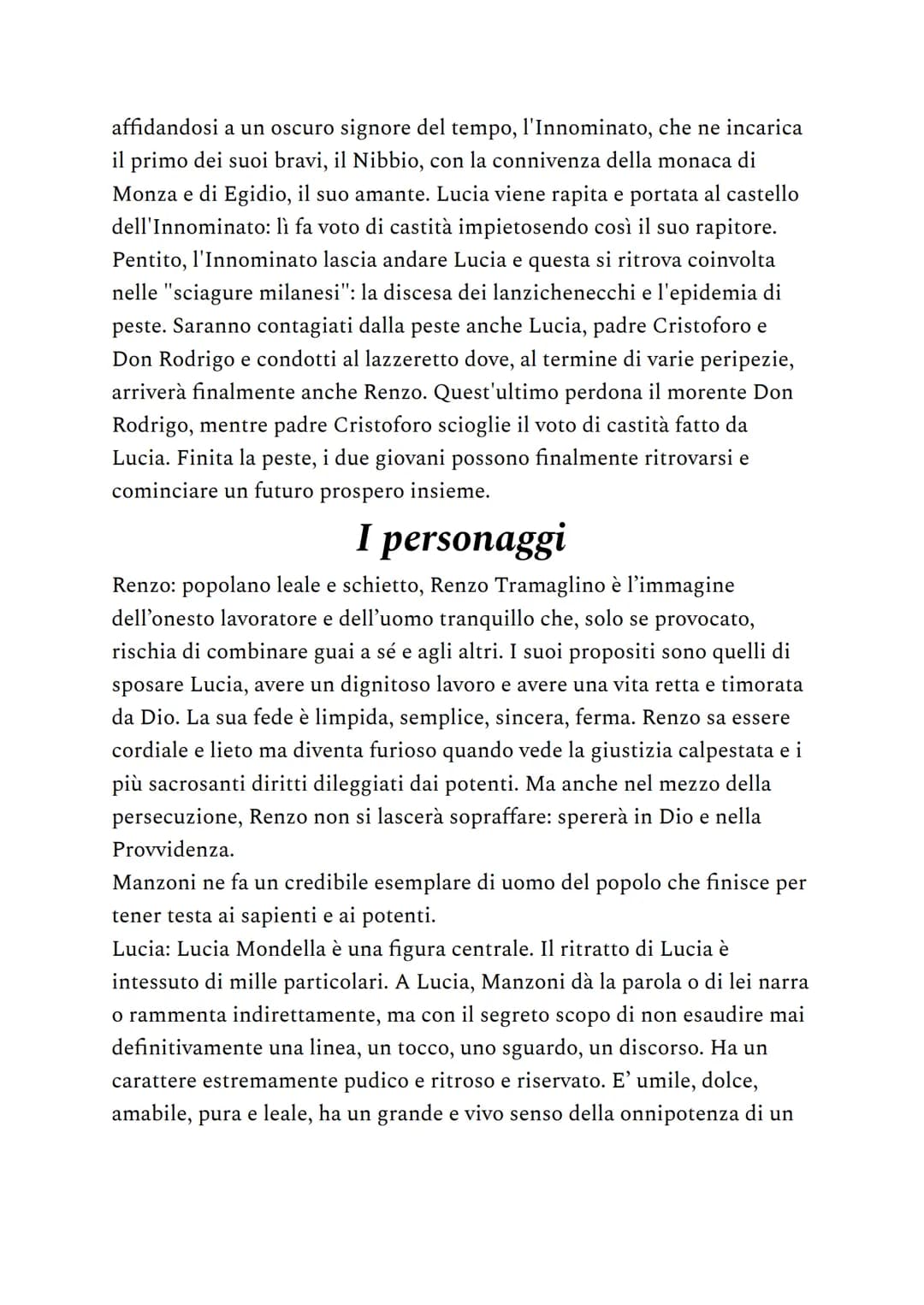I promessi sposi sono il
primo romanzo della
letteratura italiana. Un lavoro
di ben ventuno anni servì a
Manzoni per terminare il suo
capola