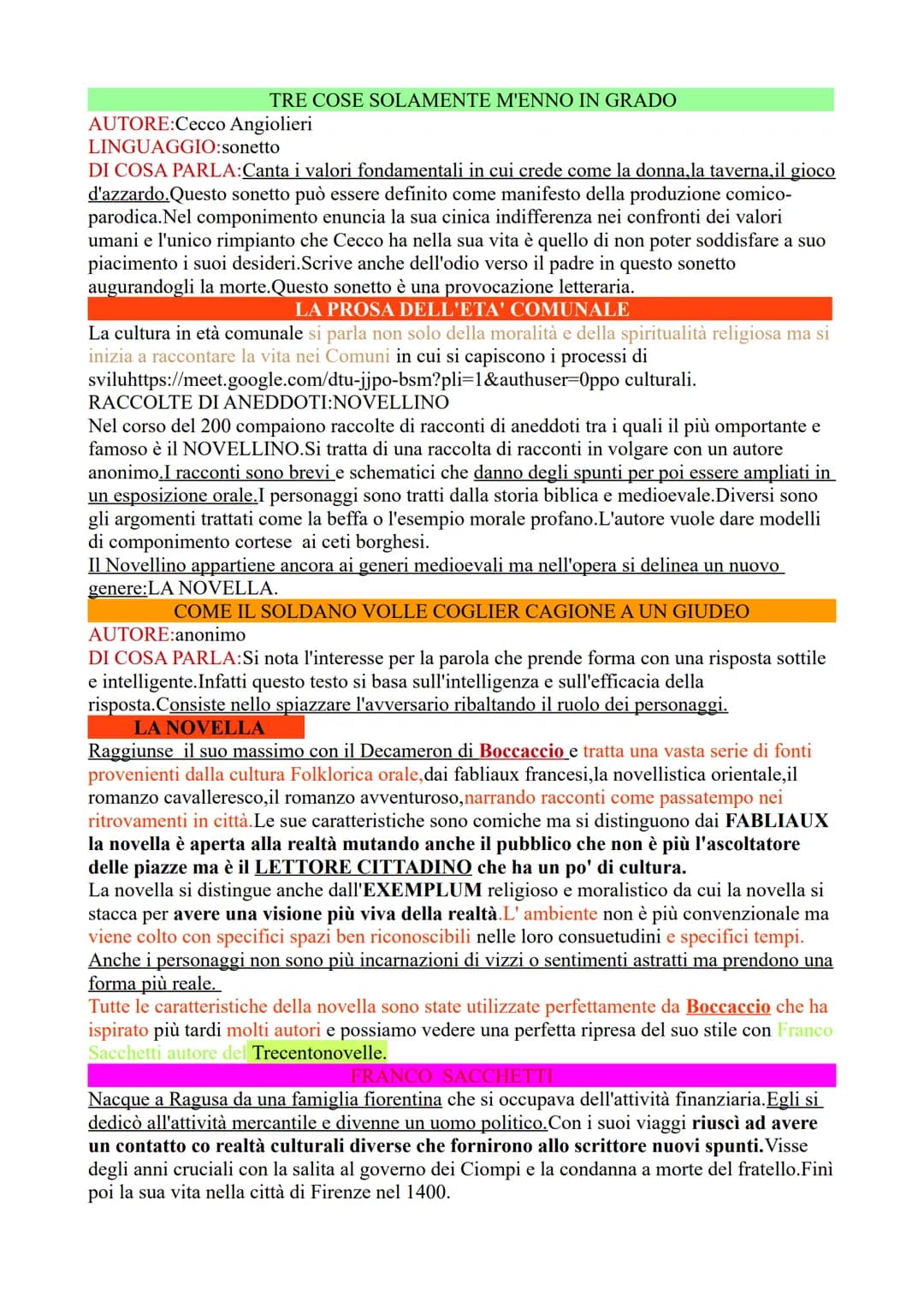 IL DOLCE STILNOVO
NUOVA TENDENZA POLITICA
Firenze, città all'avanguardia nello svilppo economico, sociale e politico, divenne il centro
dell