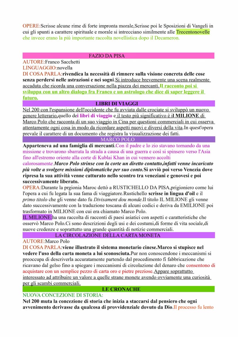 IL DOLCE STILNOVO
NUOVA TENDENZA POLITICA
Firenze, città all'avanguardia nello svilppo economico, sociale e politico, divenne il centro
dell