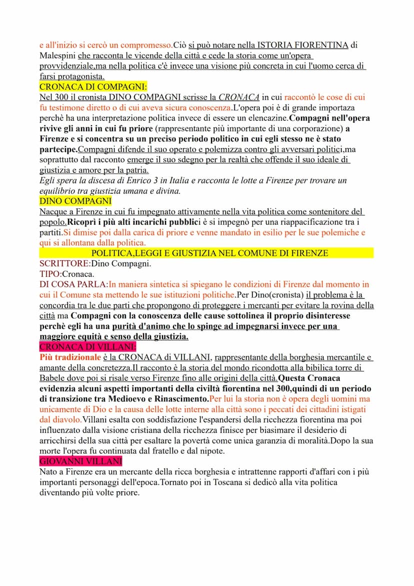 IL DOLCE STILNOVO
NUOVA TENDENZA POLITICA
Firenze, città all'avanguardia nello svilppo economico, sociale e politico, divenne il centro
dell