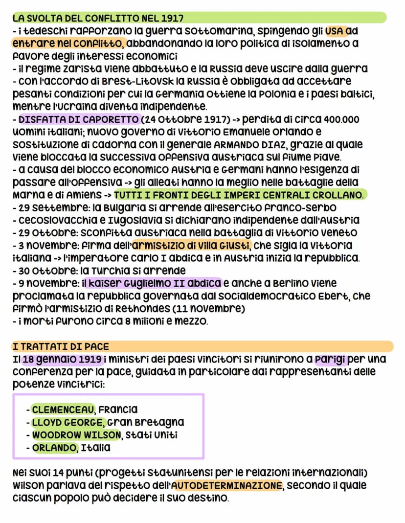 LA PRIMA GUERRA MONDIALE
1914-1918
Alcune delle cause della guerra erano presenti in Europa da molto tempo:
CAUSE REMOTE -> politiche, econo
