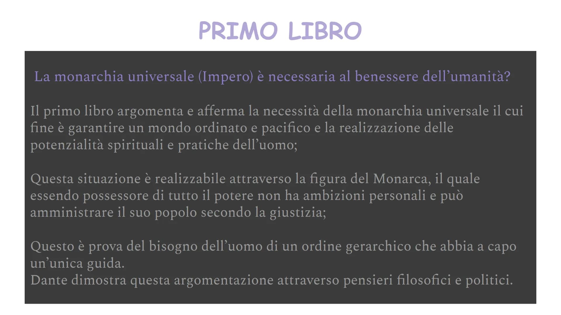 Il Convivio
Dante Alighieri TITOLO, FUNZIONE, STRUTTURA E DATAZIONE
Il Convivio è una enciclopedia non ultimata delle conoscenze medievali, 
