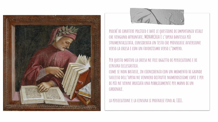 Il Convivio
Dante Alighieri TITOLO, FUNZIONE, STRUTTURA E DATAZIONE
Il Convivio è una enciclopedia non ultimata delle conoscenze medievali, 