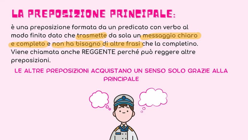 ANALISI DEL PERIODO
Ⓡ
DICTIONARY
A-Z IL PERIODO:
è costituito da una o più preposizioni (frasi), collegate tra loro in
modo da esprimere un 