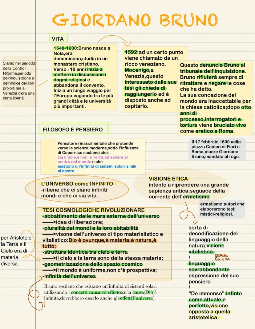 FILOSOFIA l'attenzione è
rivolta alla
natura
sfera celesti
sulle quali
erano fissati
prima i pianeti
e poi
infine, sulla
sfera più
esterna, 