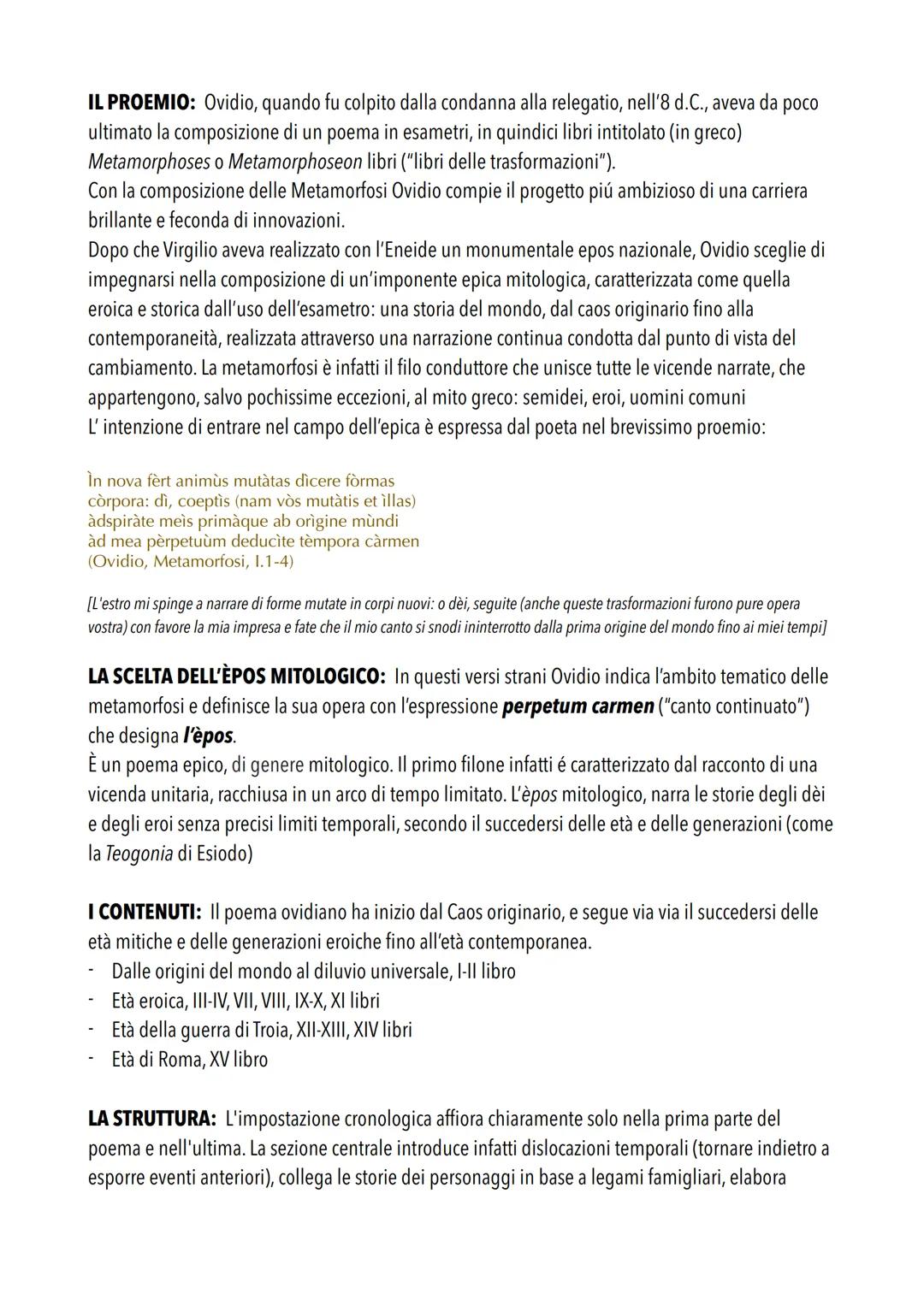 Rigato Sara
V psp
LA FIGURA DI OVIDIO: "LE METAMORFOSI"
1. Cenni biografici
Publio Ovidio Nasone, noto semplicemente come Ovidio è stato un 