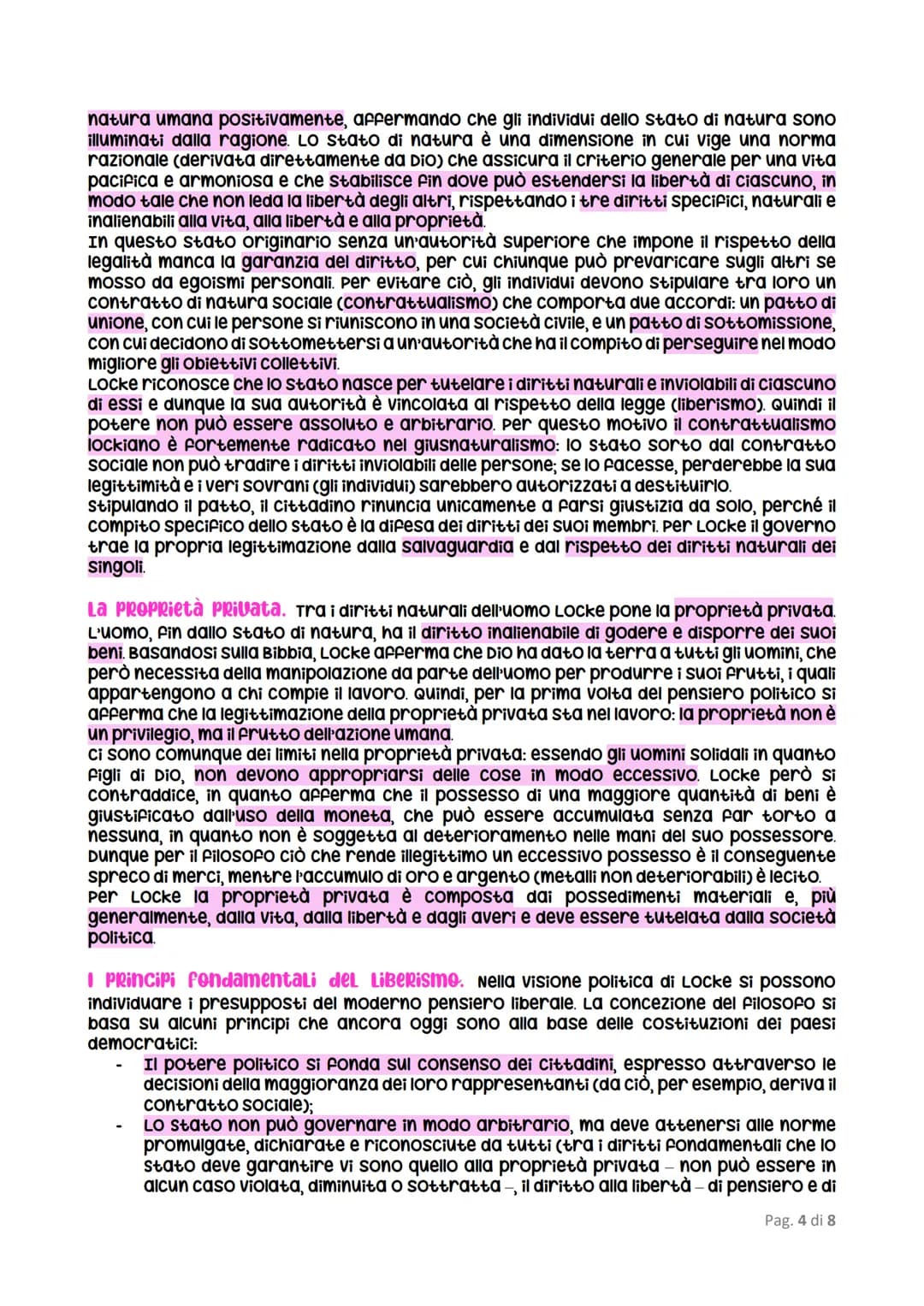Giusnaturalisme
Il giusnaturalismo è la teoria secondo cui esiste e può essere conosciuto un "diritto
naturale» (un sistema di leggi natural