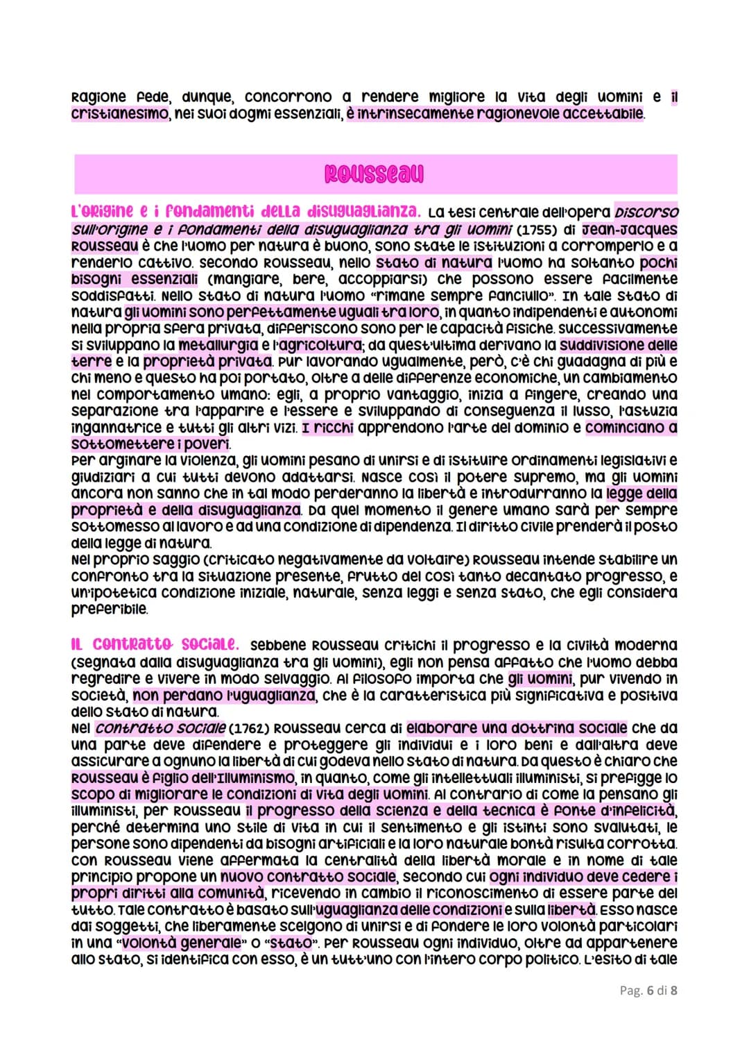 Giusnaturalisme
Il giusnaturalismo è la teoria secondo cui esiste e può essere conosciuto un "diritto
naturale» (un sistema di leggi natural