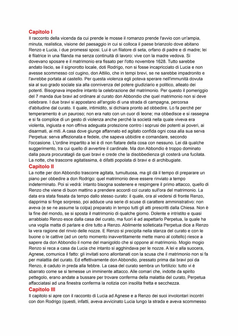 I promessi sposi sono il
primo romanzo della
letteratura italiana. Un lavoro
di ben ventuno anni servì a
Manzoni per terminare il suo
capola