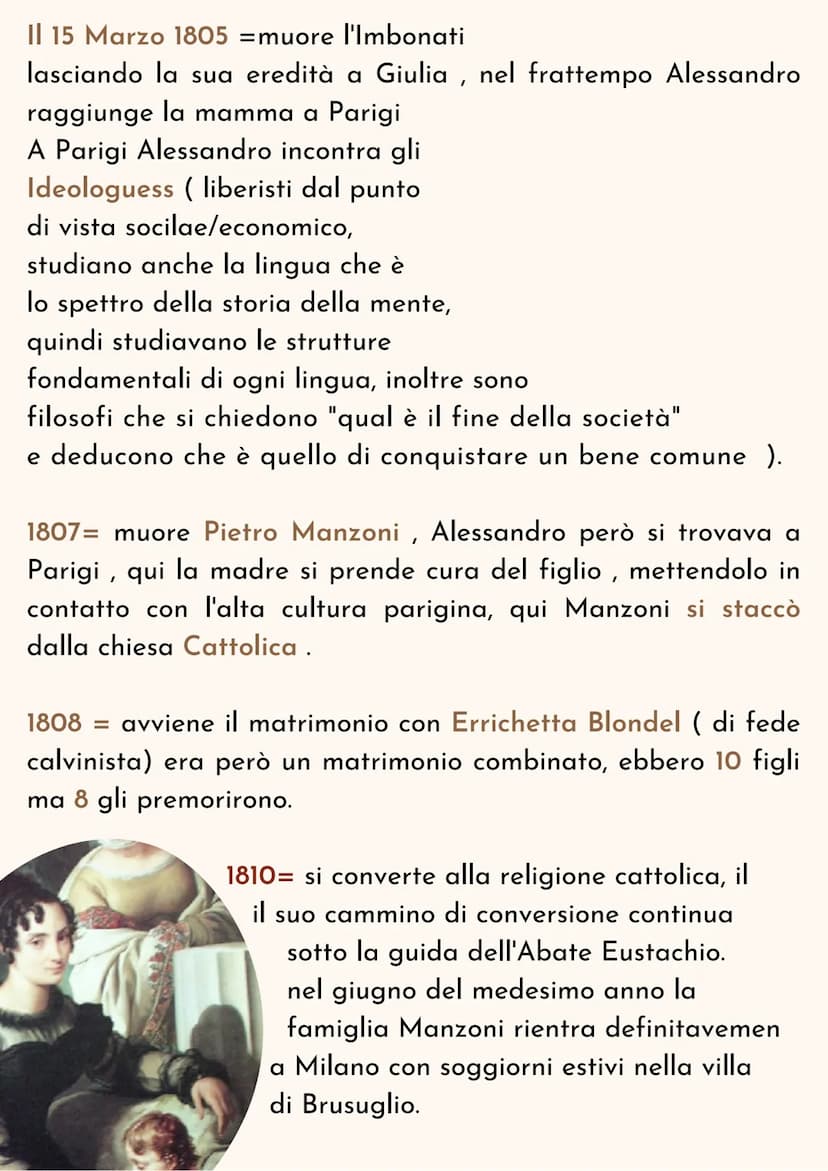 MATILDE SCACCIATELLI 4B
I PROMESSI
SPOSI Alessandro Manzoni
Alessandro Manzoni fu proprio colui
che scrisse i promessi sposi.
Nasce il 7 mar