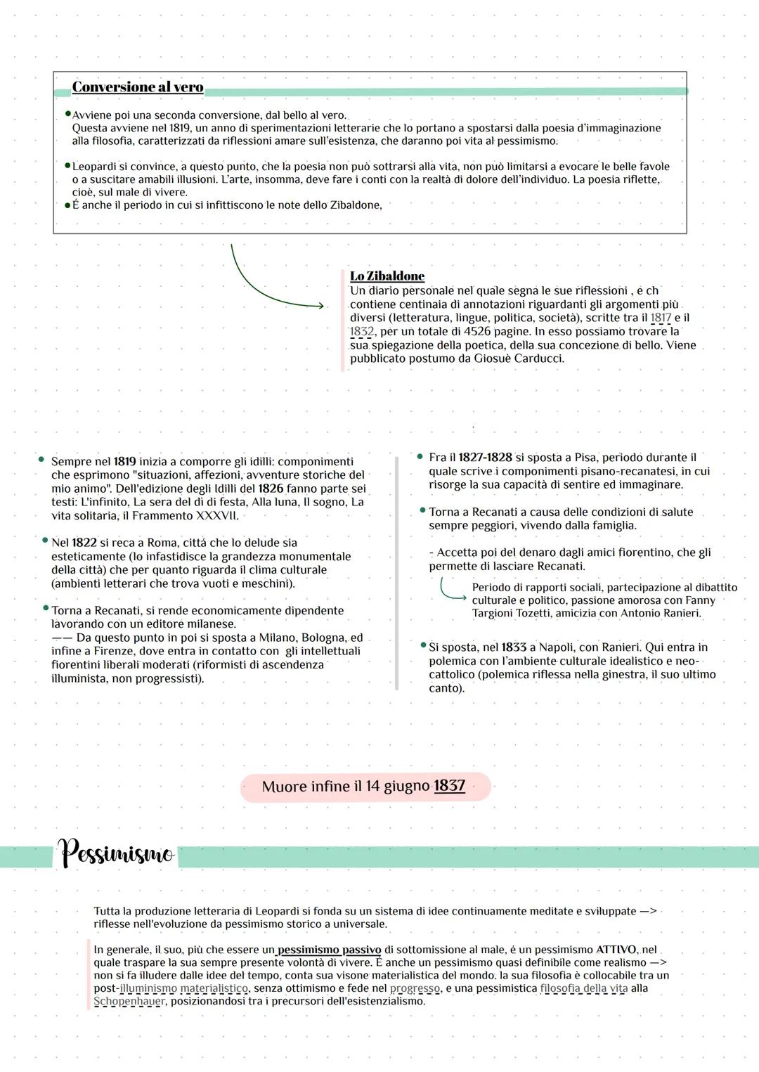 Giacomo Leopardi
La vita
Giacomo Leopardi è stato un poeta, filosofo, scrittore e filologo italiano.
È ritenuto il maggior poeta dell'Ottoce