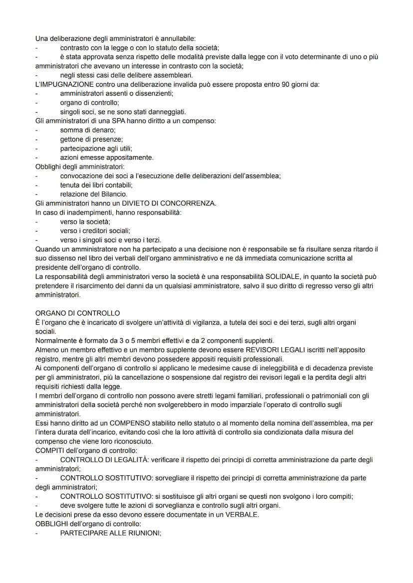 SOCIETÀ PER AZIONI
È una società nella quale per le obbligazioni sociali risponde soltanto la società con il suo patrimonio
(AUTONOMIA PATRI