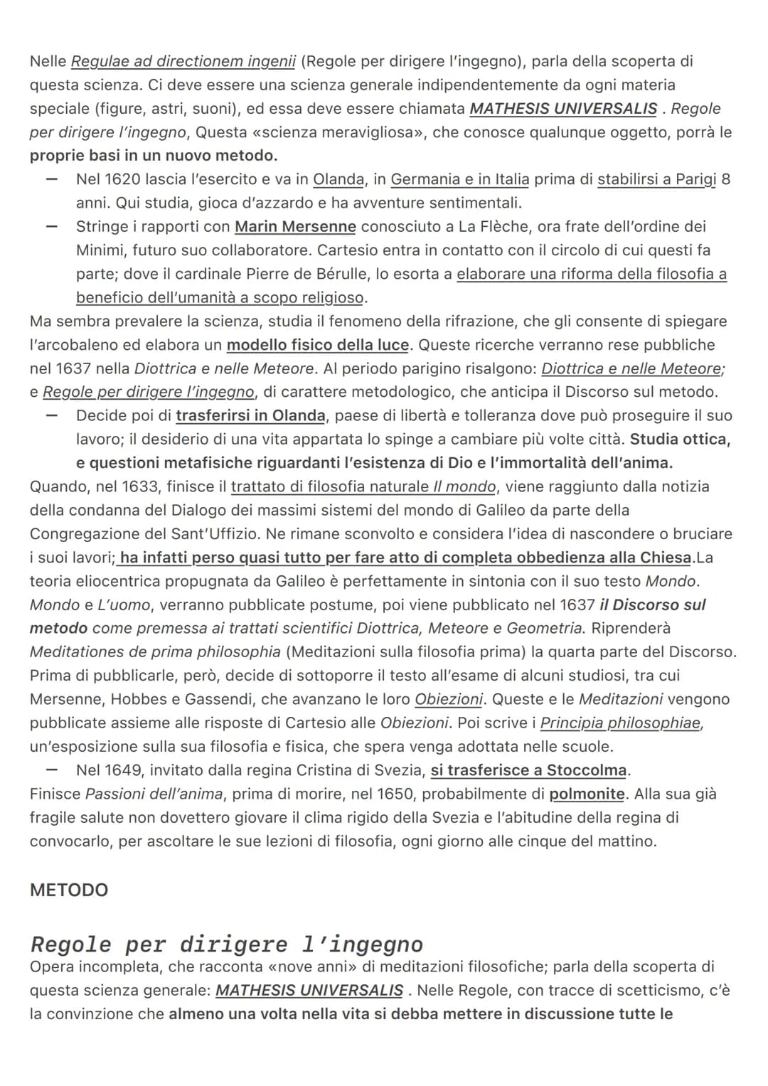 Renato Cartesio (1596-1650)
Il fondatore della filosofia moderna
Riconosciuto dalla storiografia filosofica come il fondatore della FILOSOFI