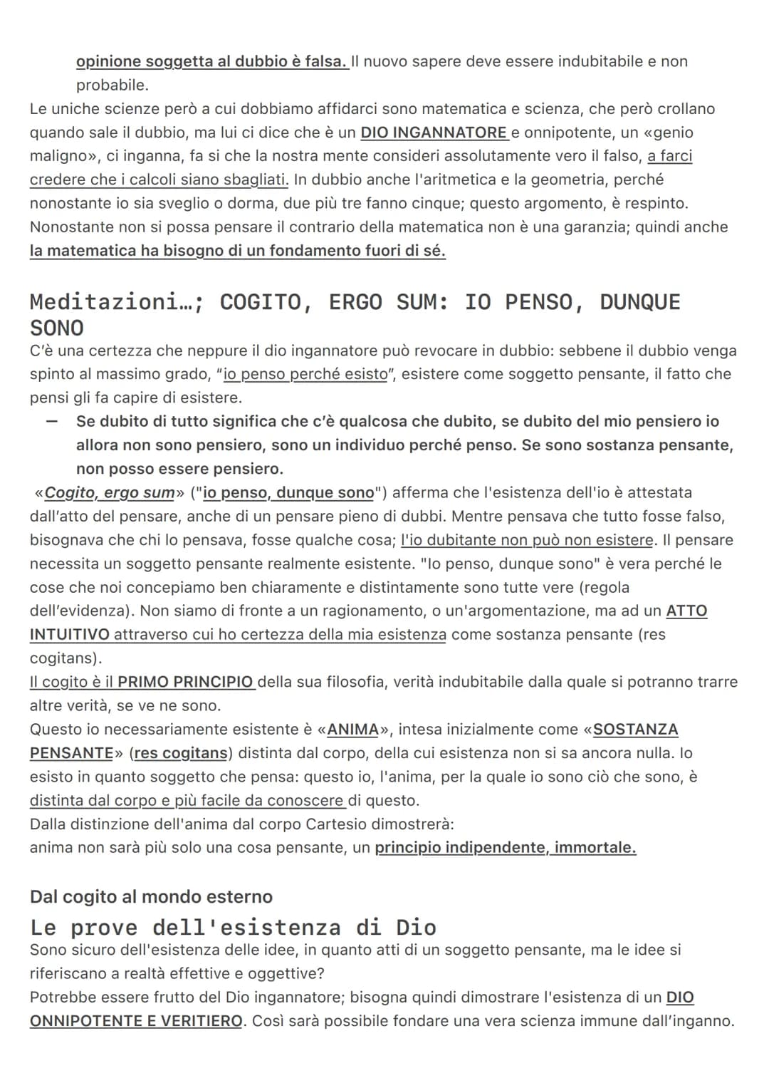 Renato Cartesio (1596-1650)
Il fondatore della filosofia moderna
Riconosciuto dalla storiografia filosofica come il fondatore della FILOSOFI