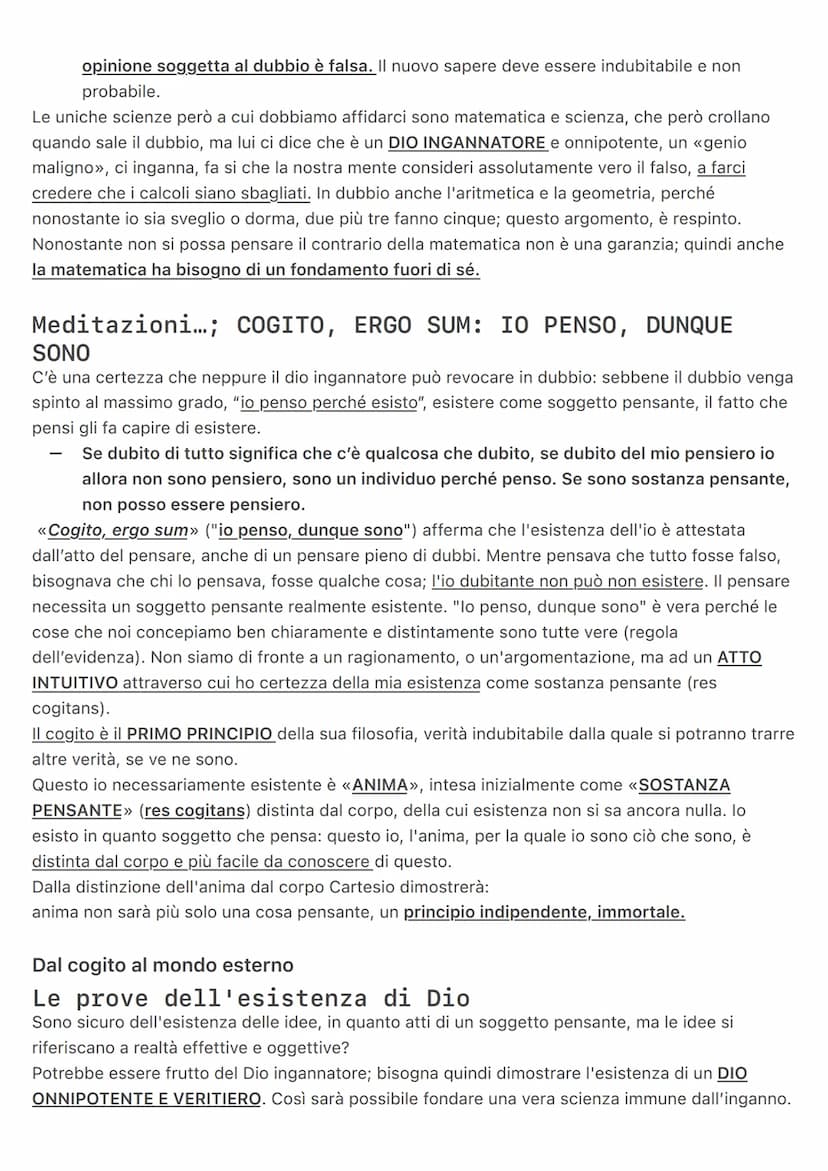 Renato Cartesio (1596-1650)
Il fondatore della filosofia moderna
Riconosciuto dalla storiografia filosofica come il fondatore della FILOSOFI