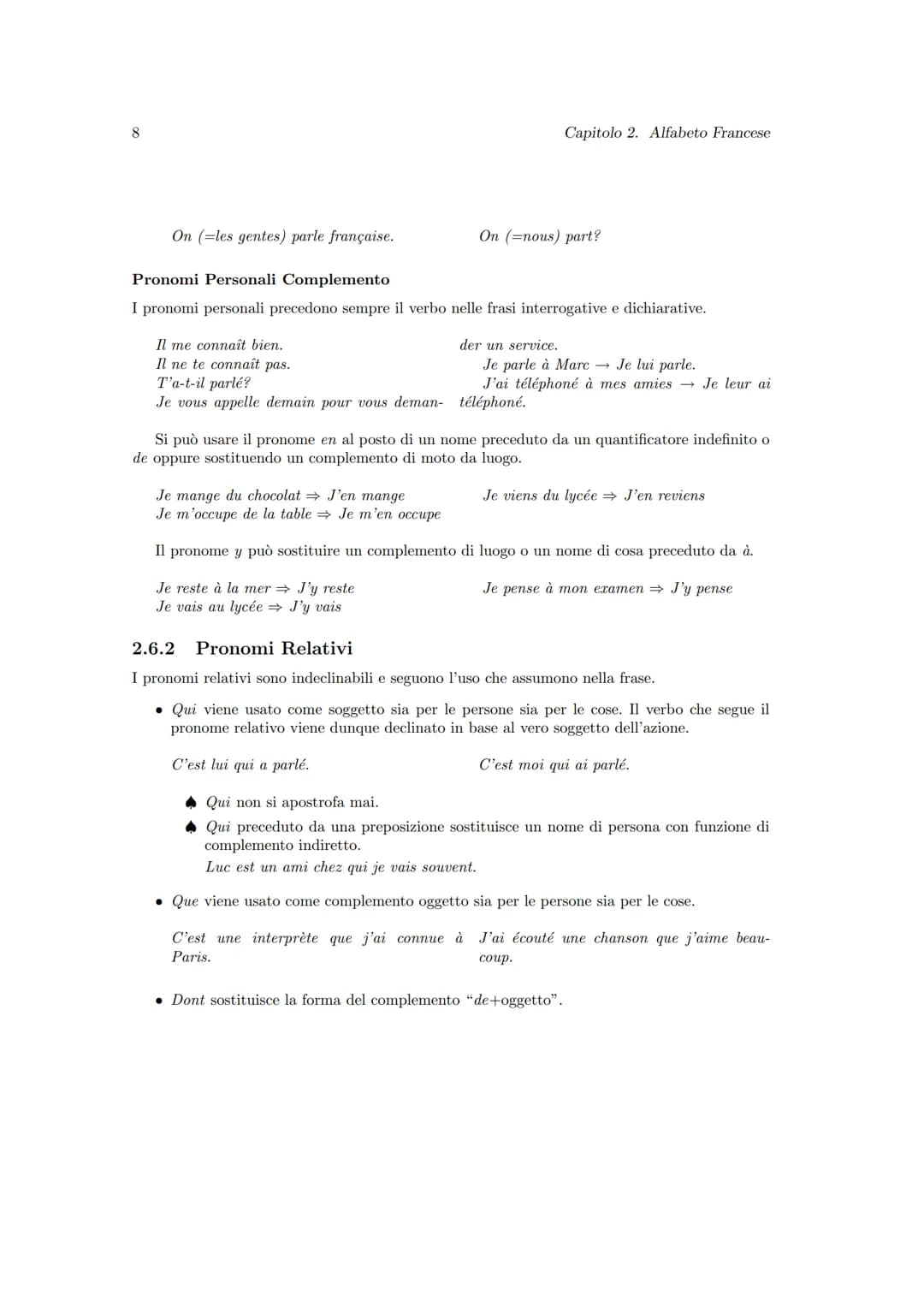 Indice
2 Alfabeto Francese
2.1 Lettere dell'alfabeto
2.1.1 Accenti
2.2 Numeri
2.2.1 Numeri Cardinali
2.2.2 Numeri Ordinali
2.3 Articoli
2.3.
