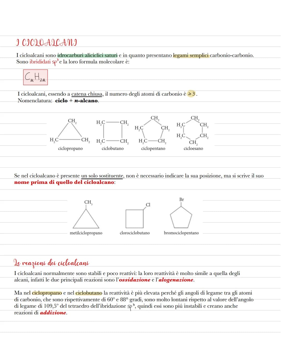 Gli idrocarburi
Gli idrocarburi sono composti organici formati esclusivamente da atomi di idrogeno e di carbonio. Essi,
a seconda della loro