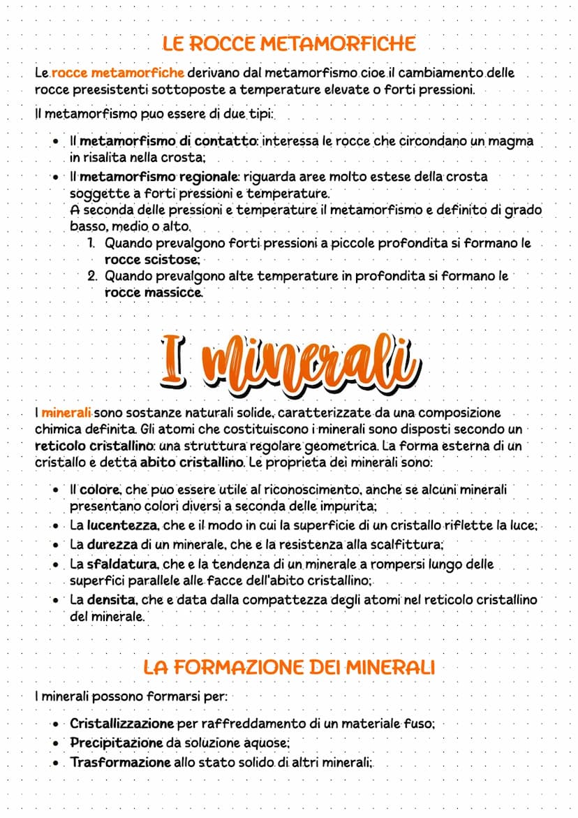 Le rocce
Le rocce sono aggregati naturali costituiti da uno o piu tipi di minerali. In base alla
loro origine le rocce possono essere suddiv