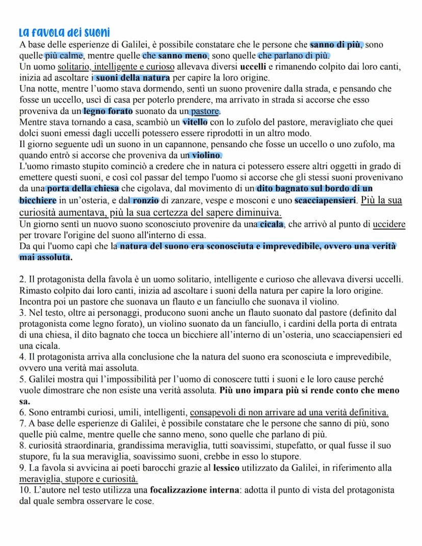 Galileo Galilei
Perché incontrare Galilei?
•Ideatore del metodo scientifico sperimentale: osservazione, ipotesi e convalida degli
esperiment