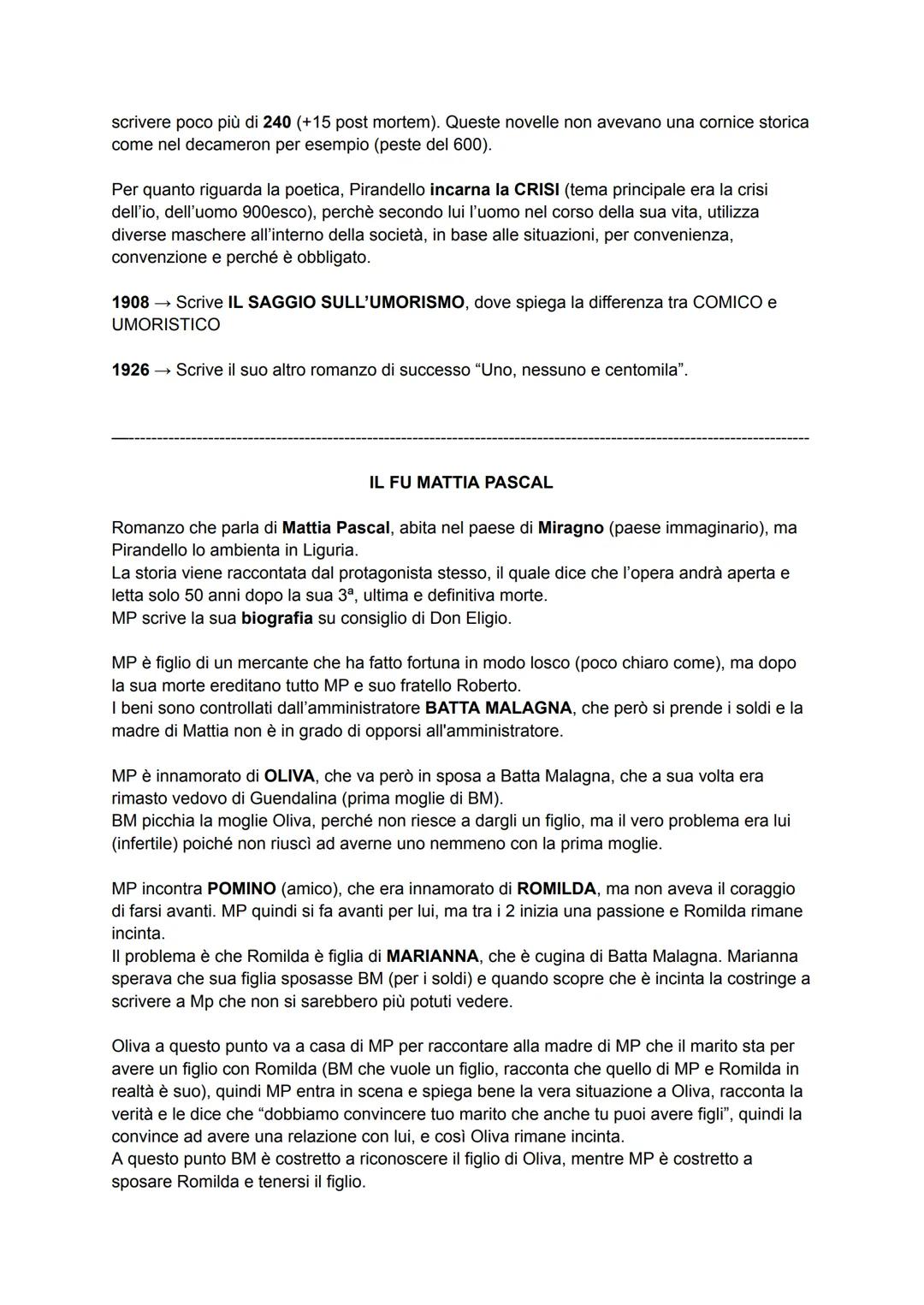 ## LUIGI PIRANDELLO

Nasce nel 1867 ad Agrigento (prima Girgenti), da una famiglia di una borghesia agiata.
Il padre Stefano Pirandello, non