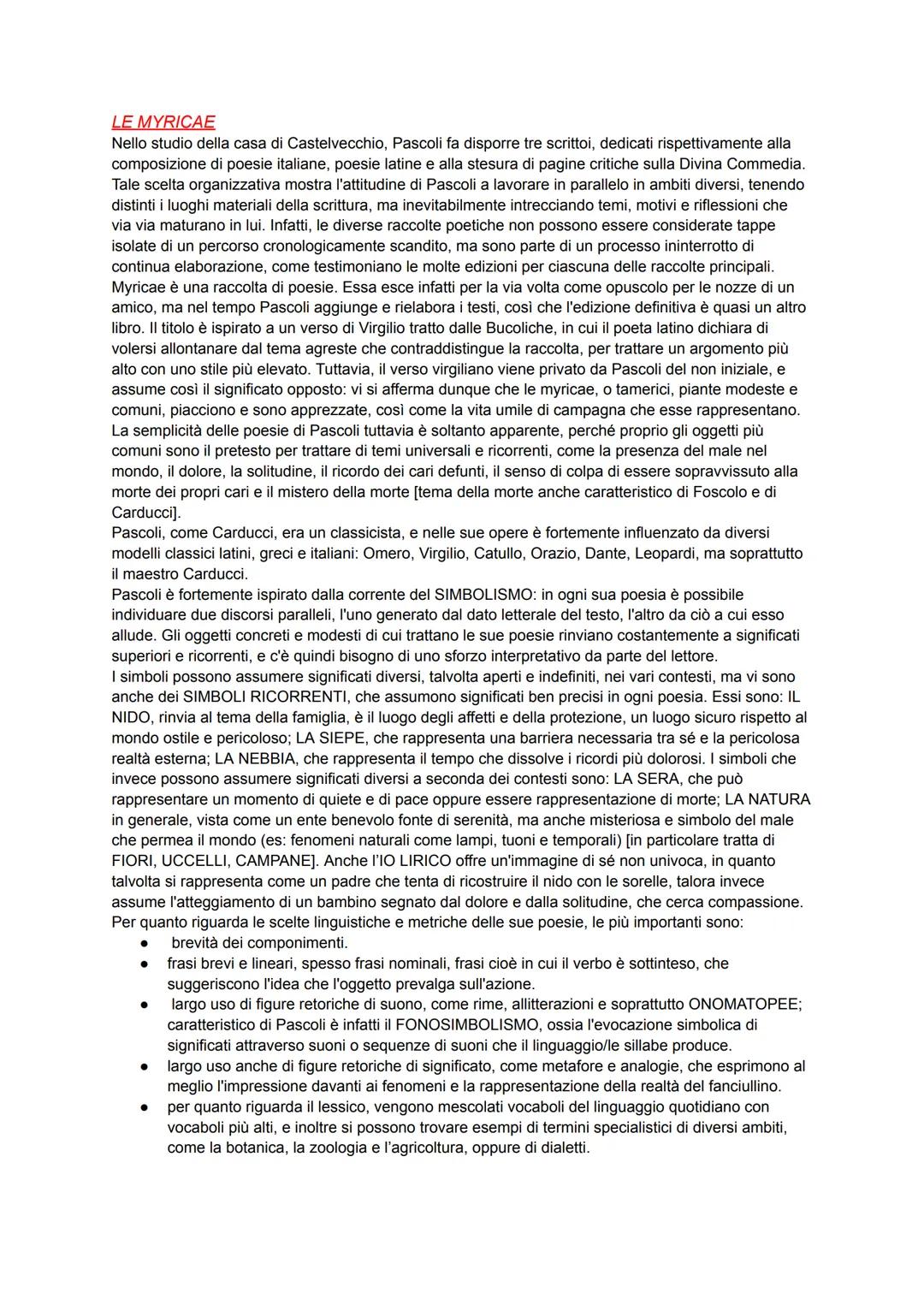 # LA VITA

Giovanni Pascoli nasce a San Mauro di Romagna nel 1855 in una famiglia non ricca ma di condizioni
economiche discrete. II 10 agos