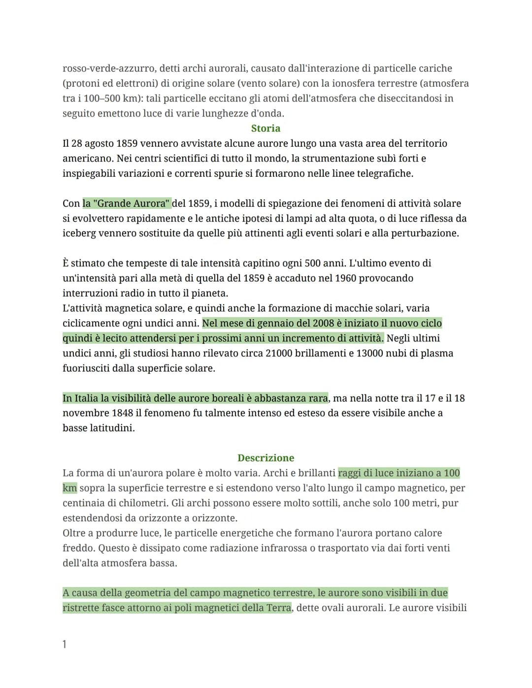 Aurore polari
Ricerca di scienze
Luce Joan Ruffato
09/04/2021
1ª MEDIA - SCIENZE
Introduzione
L'aurora polare, spesso denominata aurora bore