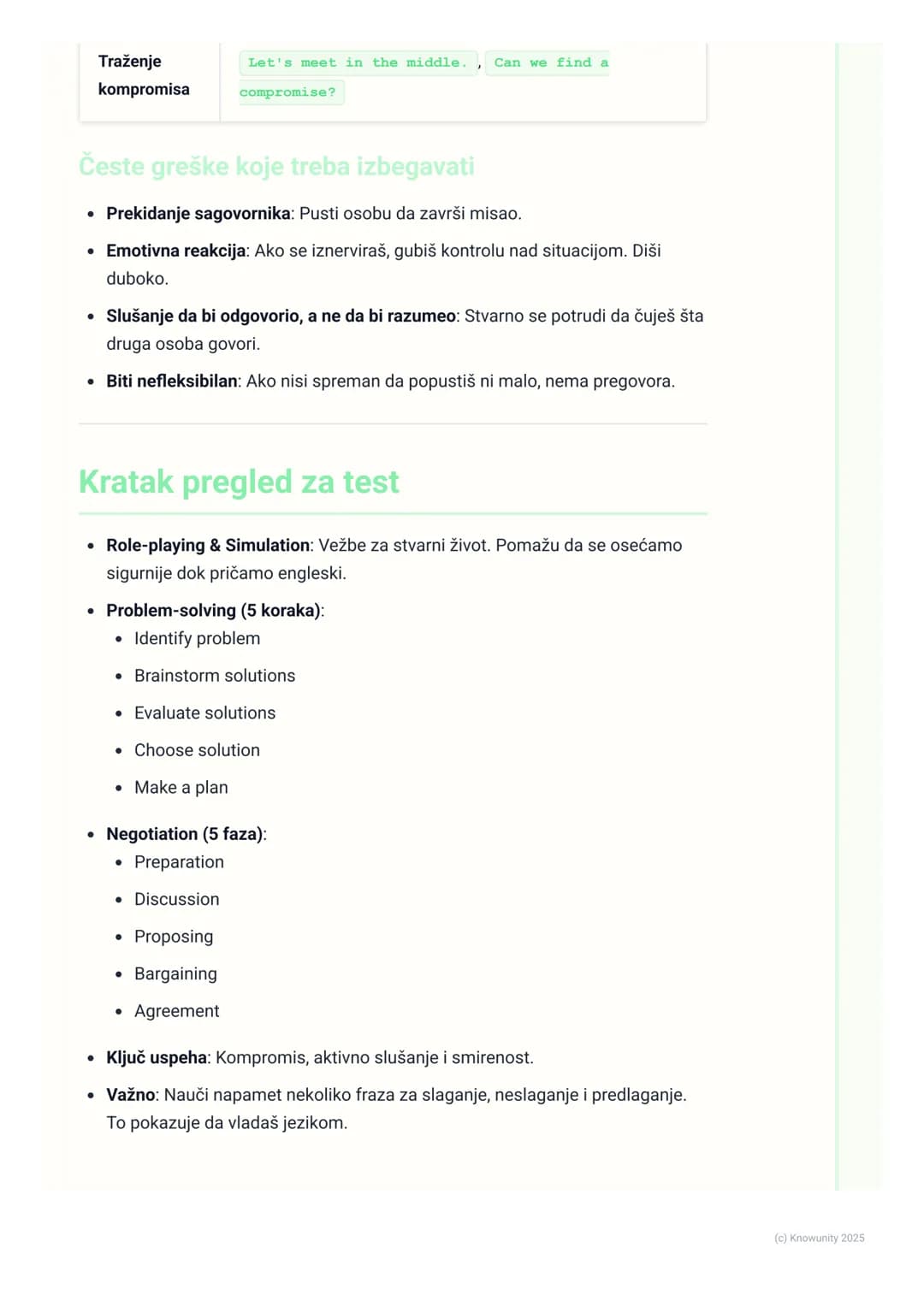 # Uloge i simulacije - Rešavanje
problema i pregovaranje

Uvod u igranje uloga i simulacije

Ovo su vežbe gde glumimo određene uloge u zamiš