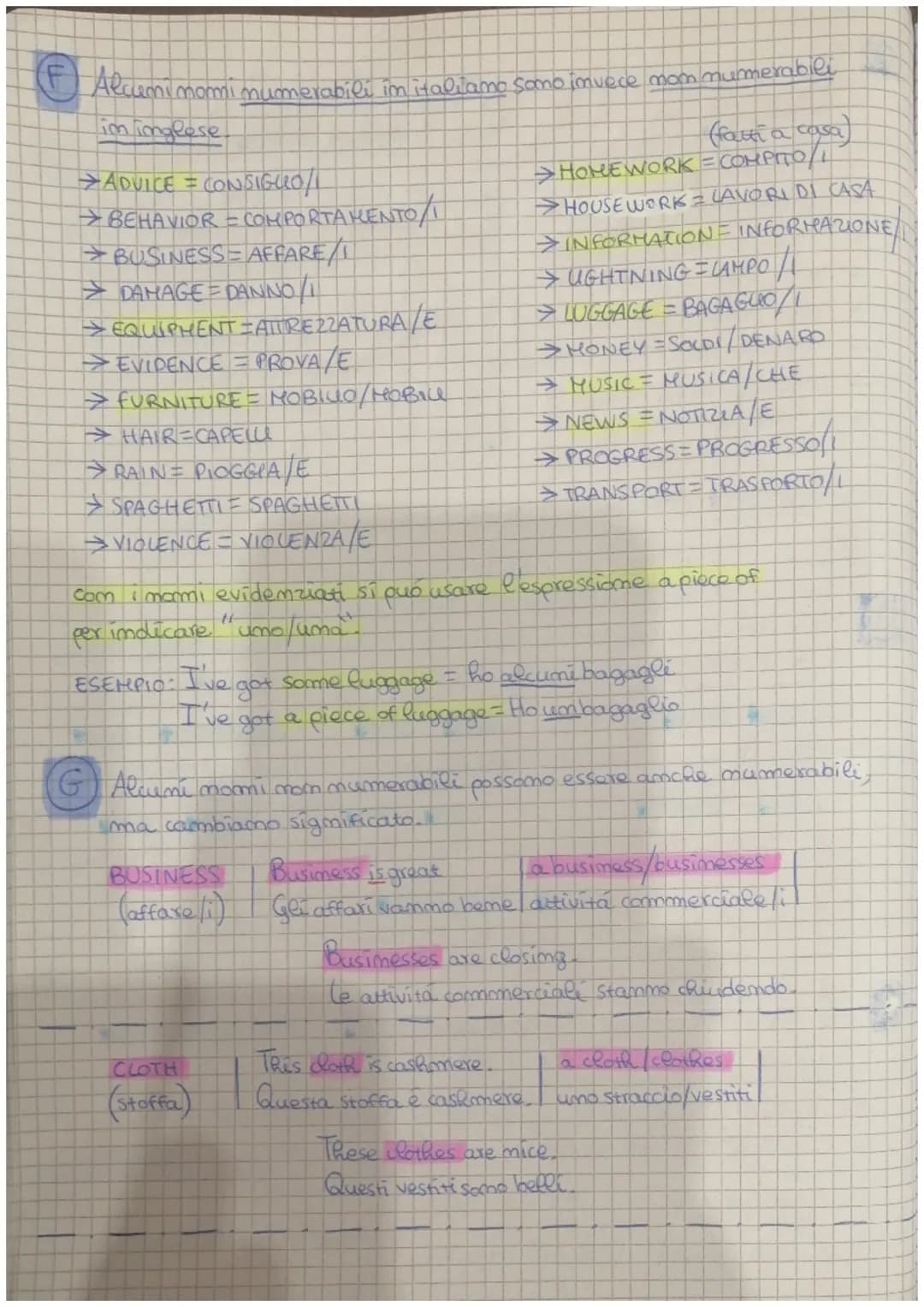 Impariamo i Sostantivi Numerabili e Non Numerabili in Inglese: Cibo e Esempi!