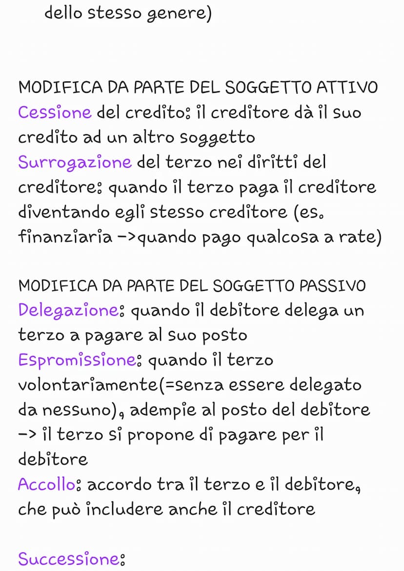 OBBLIGAZIONE: rapporto giuridico tra due
parti: il debitore che deve compiere una
determinata azione per realizzare l'utilità
della seconda 