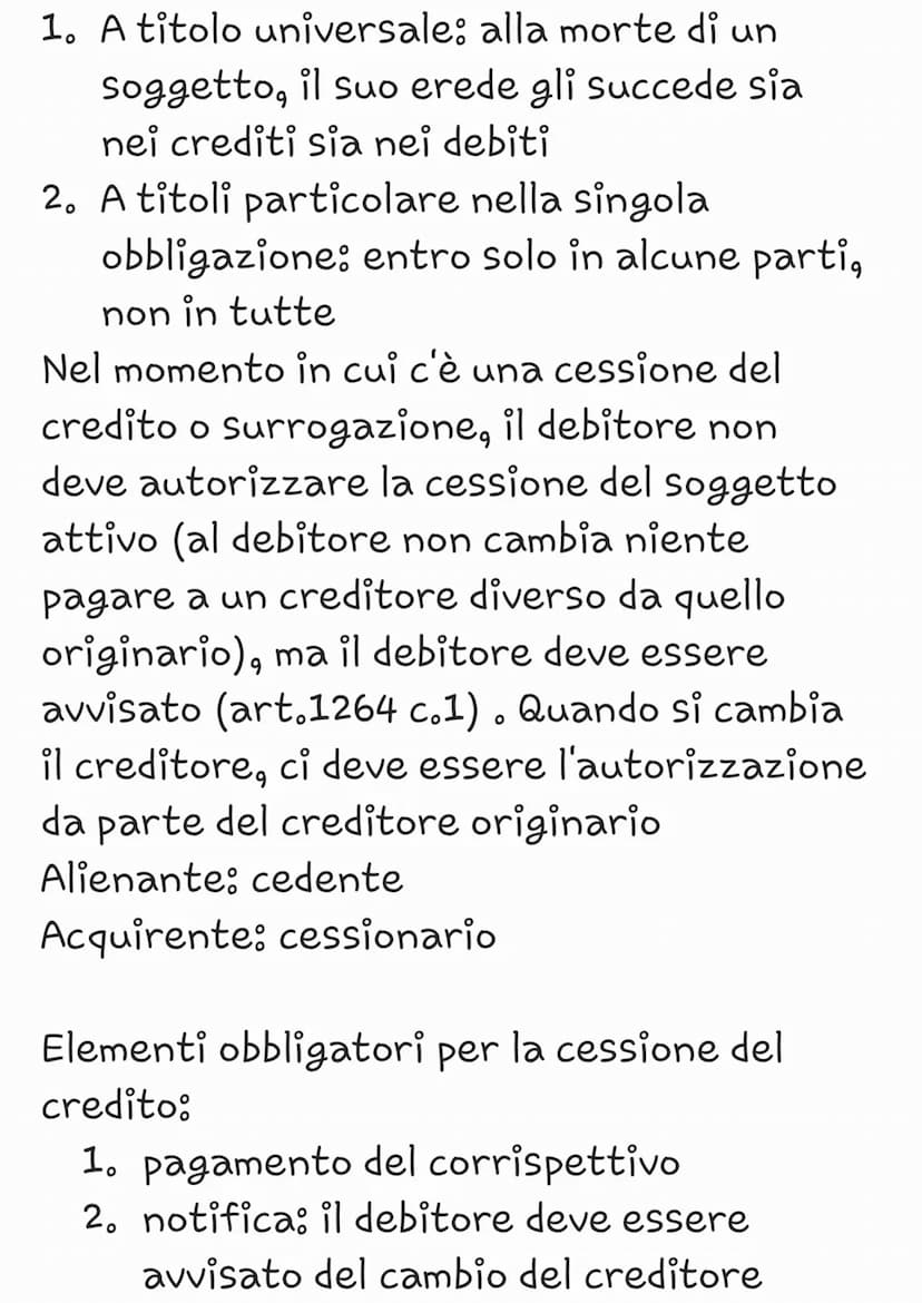 OBBLIGAZIONE: rapporto giuridico tra due
parti: il debitore che deve compiere una
determinata azione per realizzare l'utilità
della seconda 