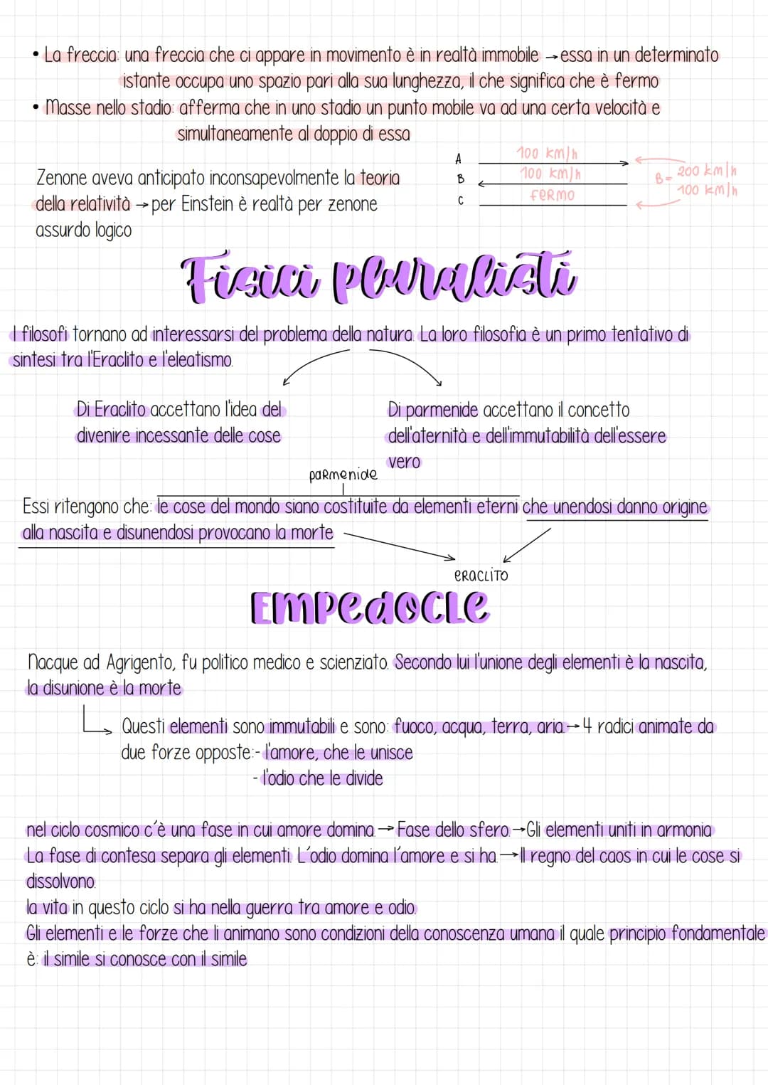 Fondatore della scuola eleatica. Visse tra il 550 e il
450 ac. Da il via ad una branca fondamentale della
filosofia: l' ontologia, lo studio