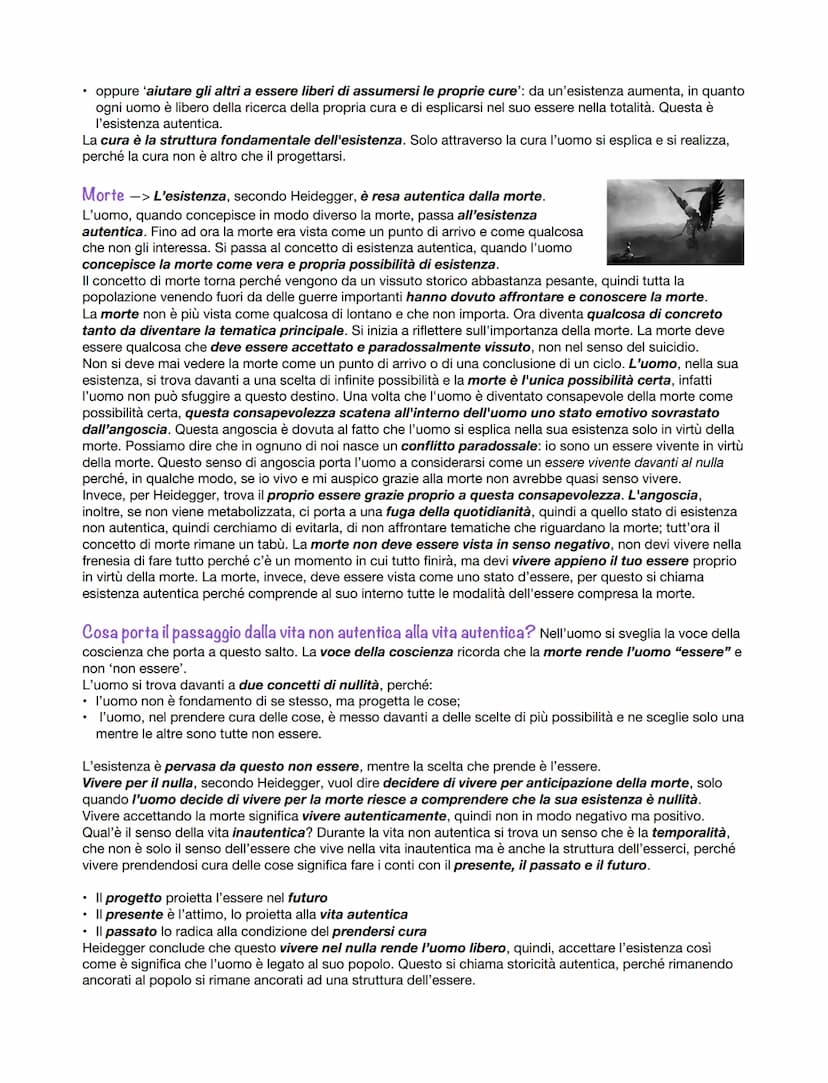 
<p>L'esistenzialismo si interroga sui perché dell'uomo. Si sviluppa tra il 1920 e il 1940, ed è un fenomeno culturale che abbraccia tutti g