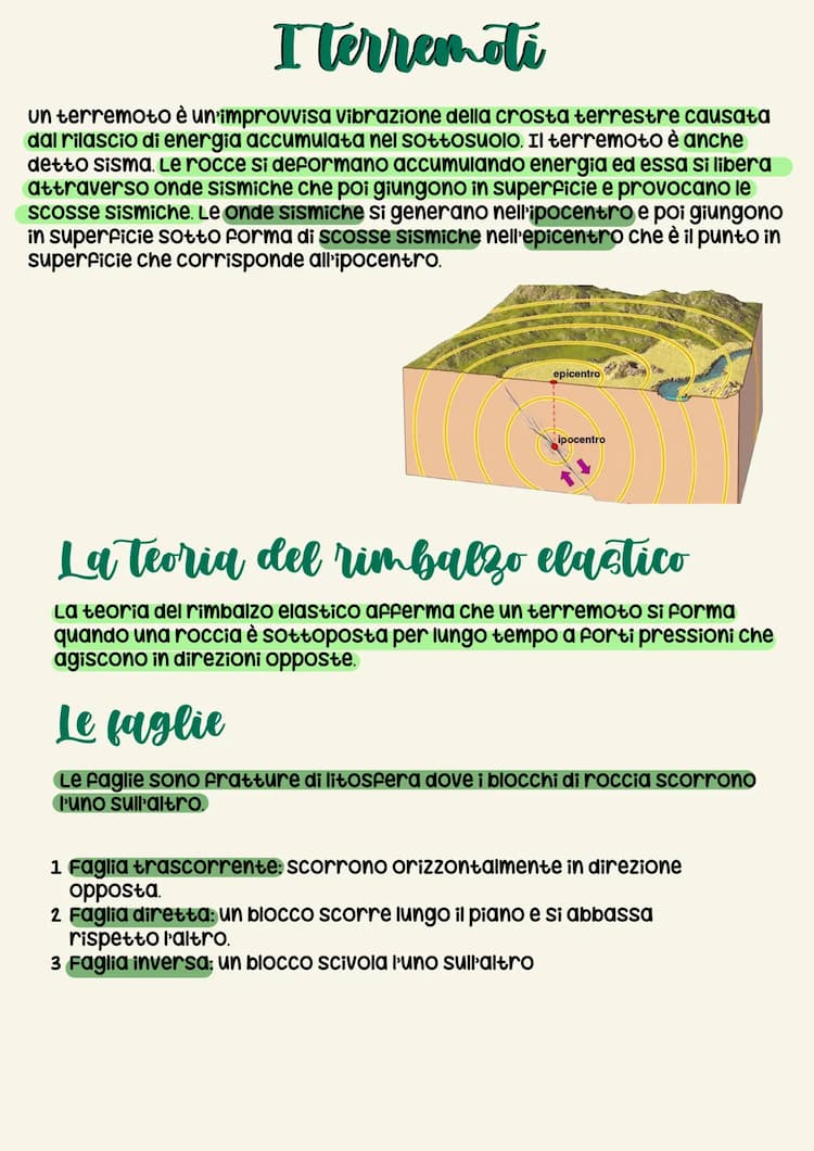 Terremoti tettonici e vulcanici on sale