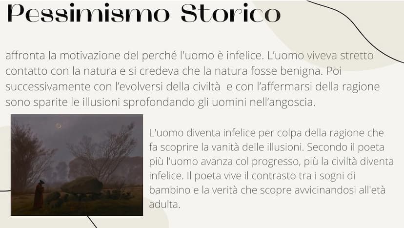 Str
Giacomo
Leopardi
↓ Vita
Leopardi nel 1837 morì
improvvisamente, a soli 39 anni.
Leopardi nacque a Recanati il 29 giugno 1798. Suo padre
