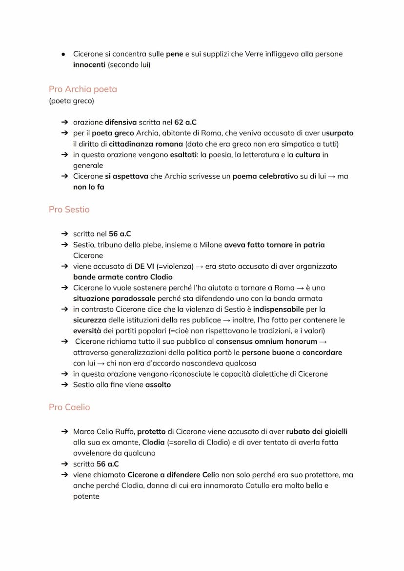 Cicerone
Perché studiamo Cicerone?
●
è l'autore più famoso della letteratura latina insieme a Virgilio
è l'autore di cui abbiamo più opere s