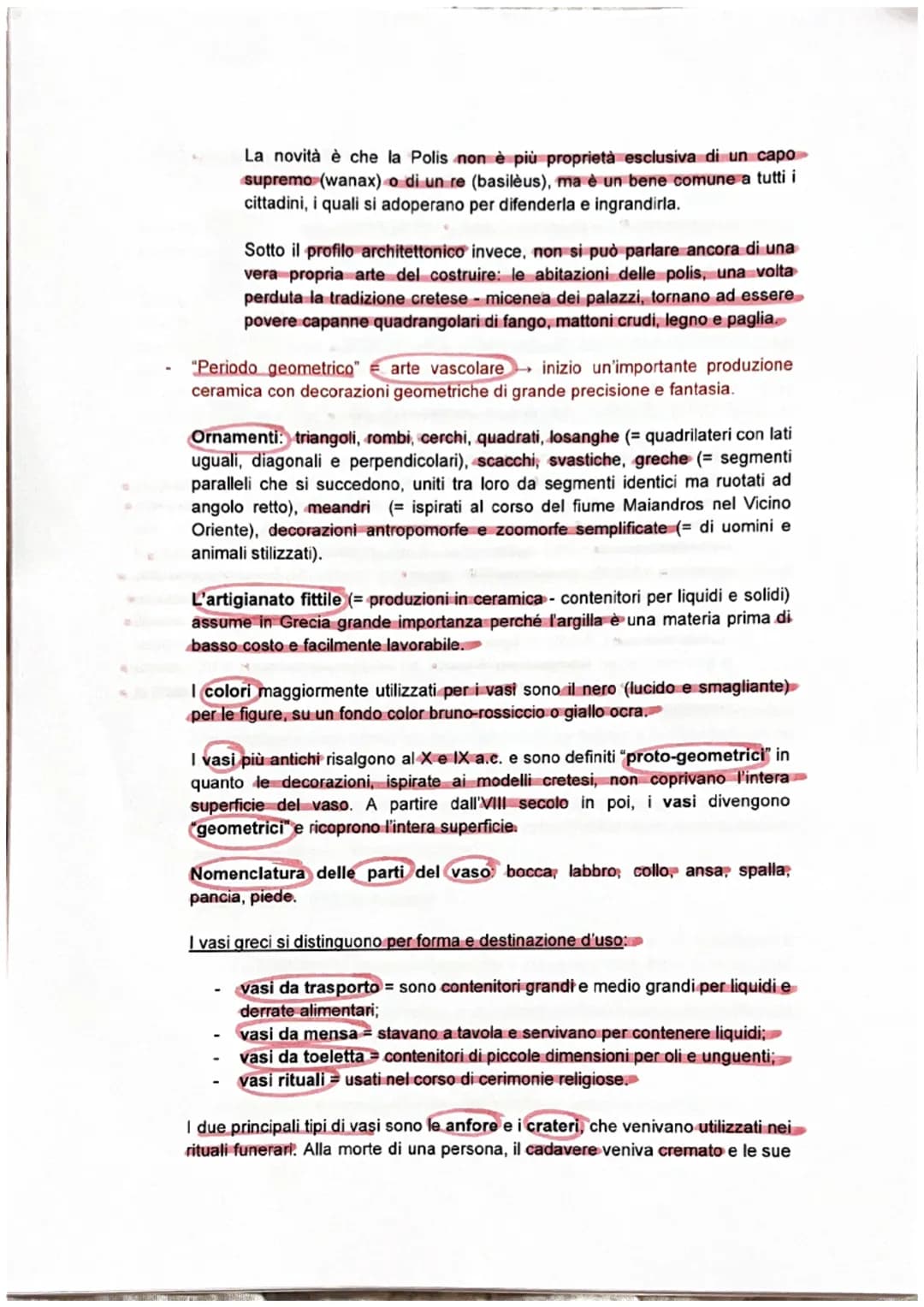 L'ARTE GRECA
Fra il XII e I'XI secolo a.C. la civiltà micenea comincia a decadere sotto le invasioni
dei Dori, degli Eoli e degli loni. Ques